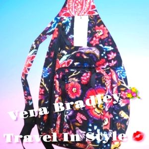 New Quilted Vera Bradley sling backpack.🎒